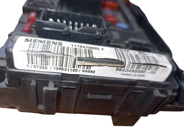 9643498680 CAJA RELES / FUSIBLES / BSM-05 / 178439 PARA CITROEN C5 BERLINA 2.2 H - Imagen 5