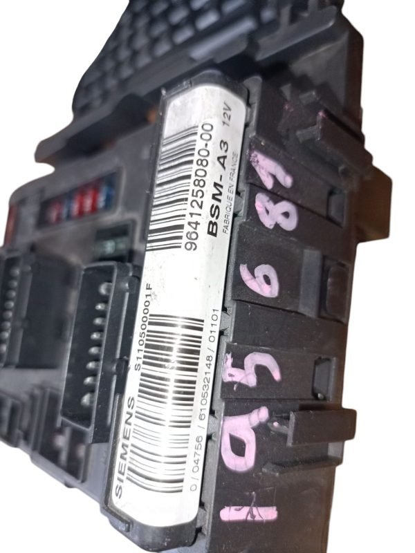 Caja de fusibles Citroen Peugeot 9641258080-00 964125808000 S110500001F BSM-A3 - Imagen 3