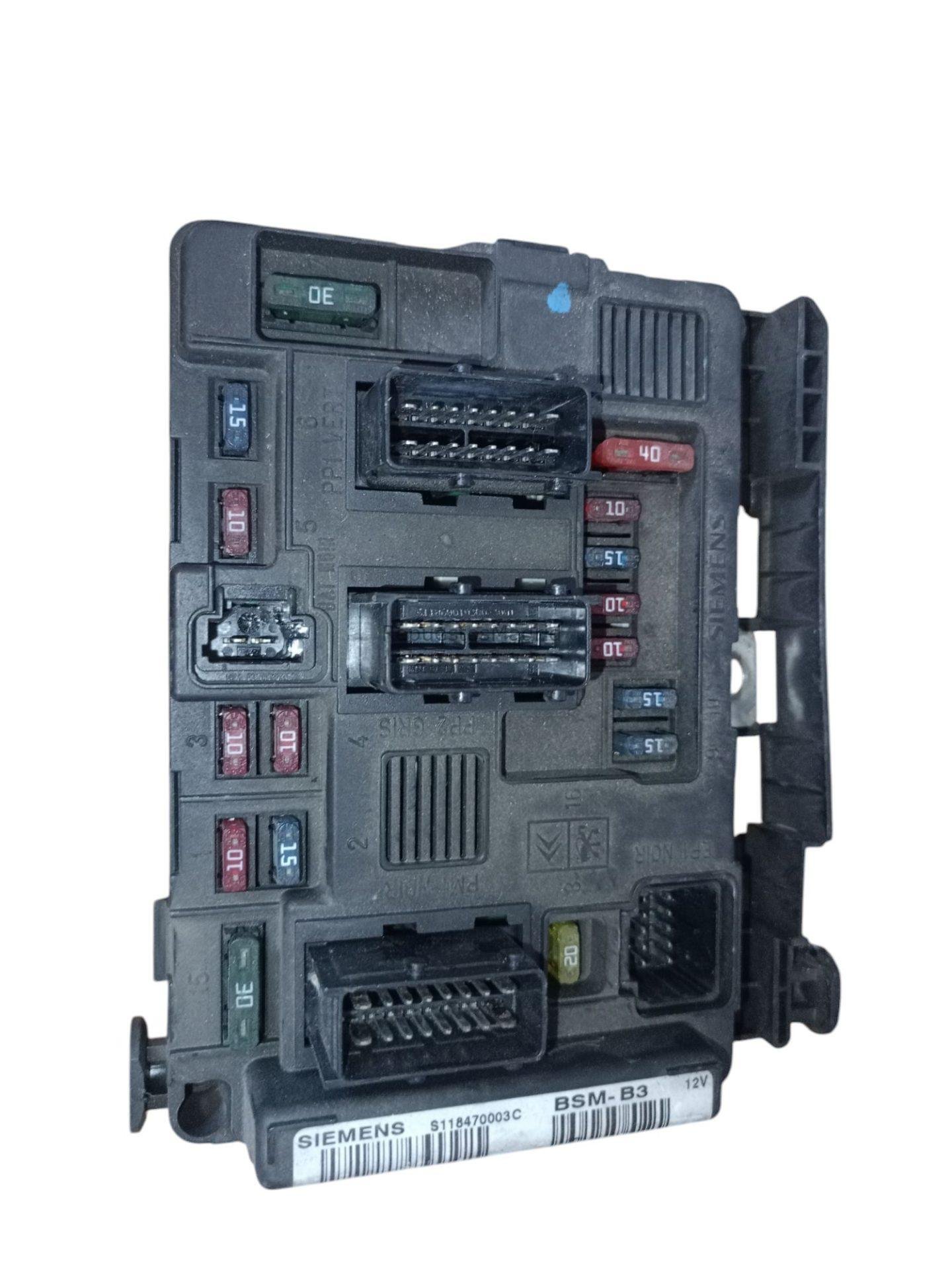 9643498880 BSM caja reles CITROEN C3 1.4 HDI AUDACE 2007