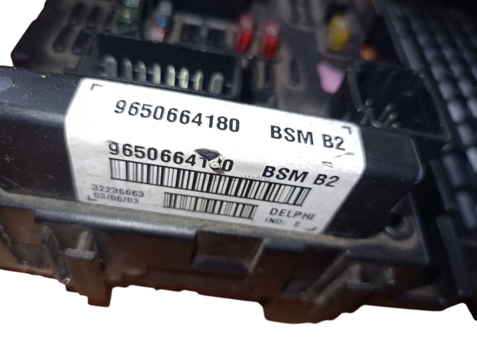 9650664180 caja relés fusibles PEUGEOT 307 2001-2005 - Imagen 2