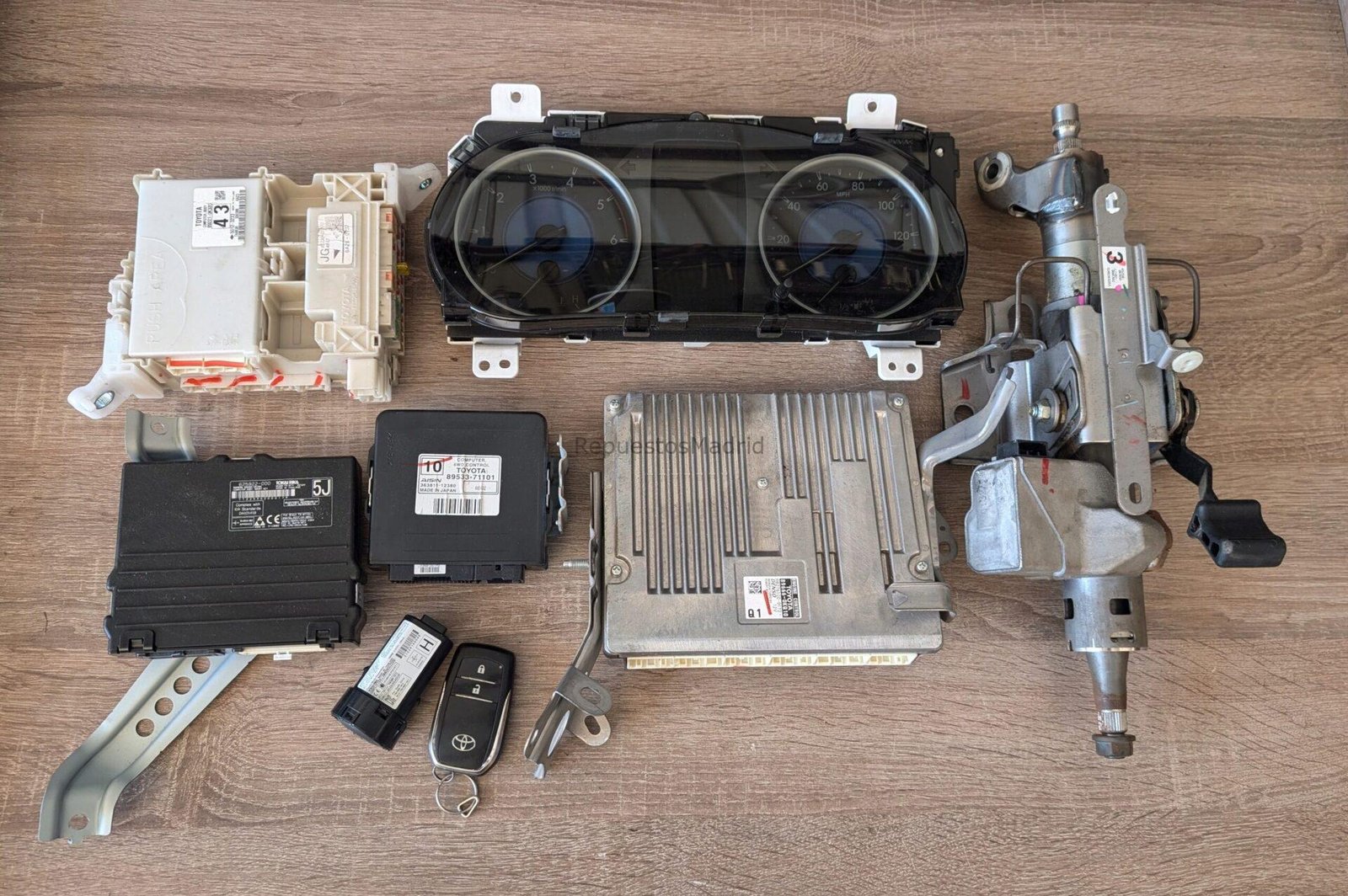 Kit de Arranque TOYOTA HILUX VIII 2.4D 89666-0KQ10, Ecu's y más