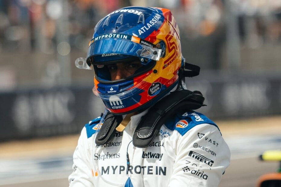 A Sainz se le complica el GP de México, penalización y menos entrenamientos