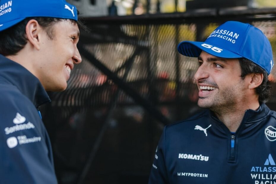 “Dile a Carlos que lo use en la curva 14”, Williams utilizó a Albon para lograr que Sainz puntuara en Singapur