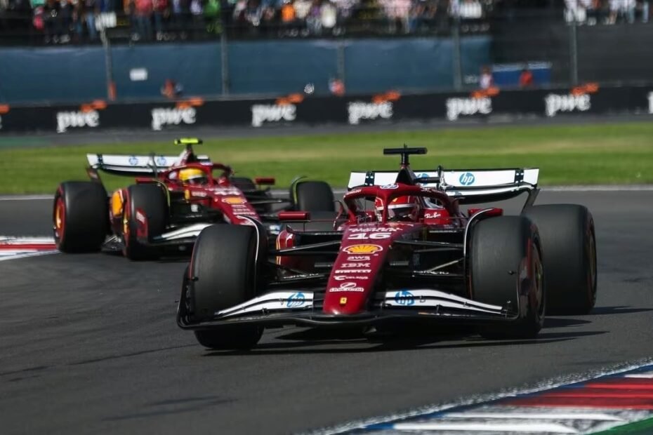 Ferrari no es McLaren, y Hamilton lo comprobó amargamente a cuenta de Leclerc en México