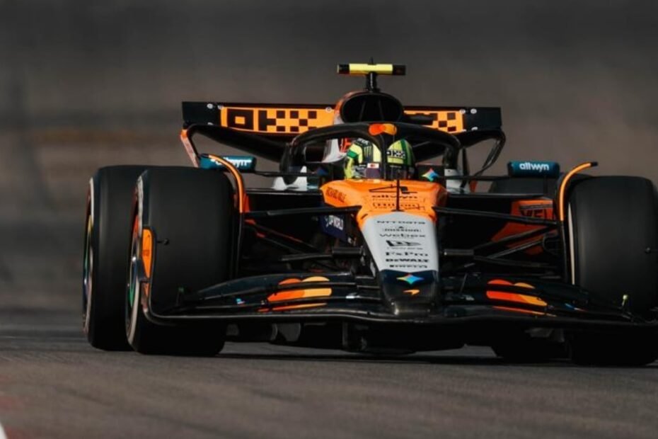 Lando Norris toma el mando de McLaren en los libres, con Fernando Alonso cuarto