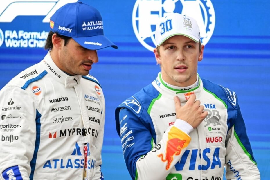 Lawson, muy enfadado con Sainz: “Debería tener más conciencia”