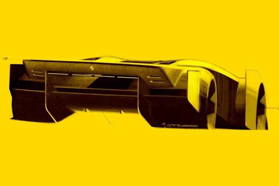 Lo último de Ferrari se llama F76, es muy Cyberpunk y viene literalmente de otro mundo