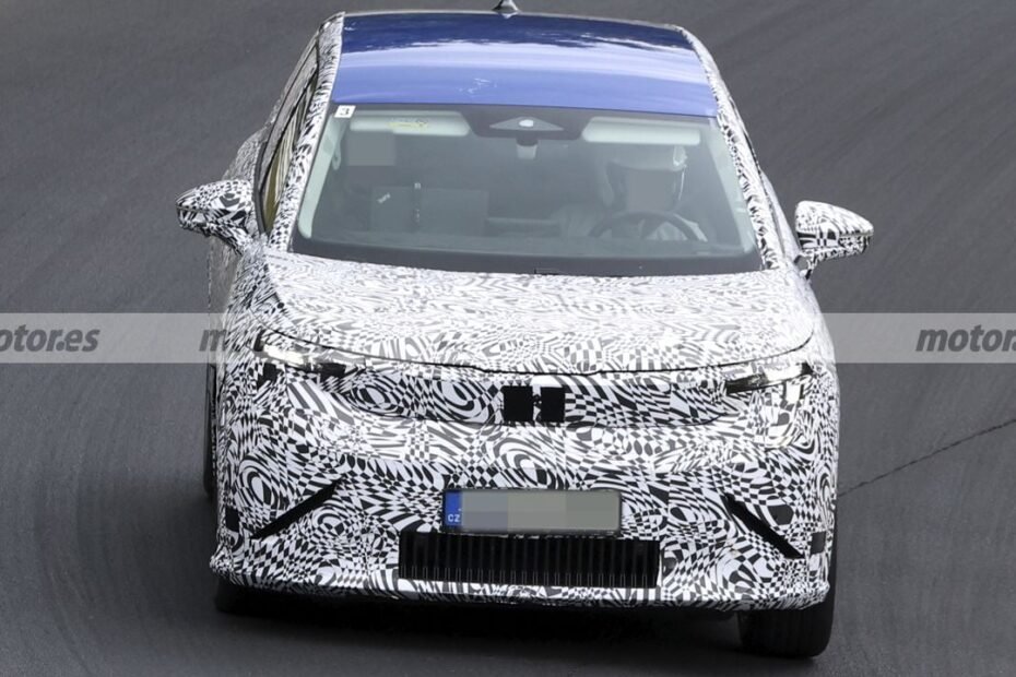Skoda lleva su SUV eléctrico más grande al Infierno Verde, primeras fotos espía en Nürburgring