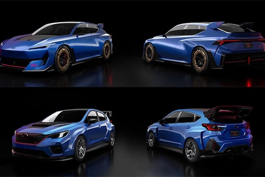 Subaru nos hace soñar con dos nuevos compactos deportivos STI, uno de ellos eléctrico