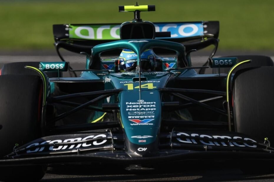 Un tornillo, el símbolo del año de Alonso: sin ritmo, sin suerte y fuera de la Q3