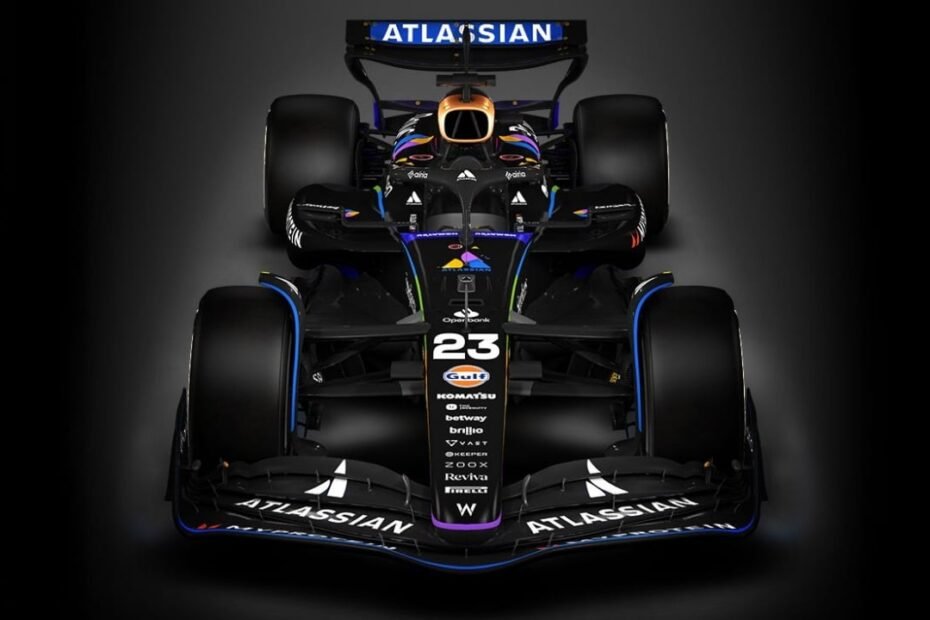 Cambio inesperado en Fórmula 1: Williams llega a Las Vegas fundido a negro