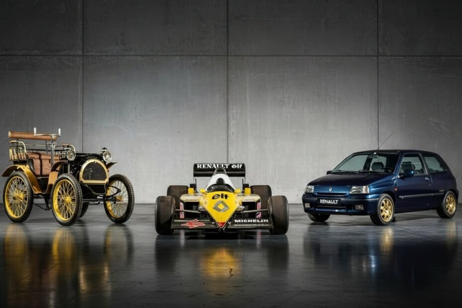 Clio Williams, Alpine A610, varios Fórmula 1 y hasta su primer coche de 1898, Renault prepara una subasta histórica con más de 100 coches