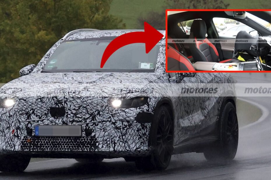 El nuevo Mercedes GLC AMG eléctrico será más brutal de lo que creías (y ya puedes verlo por dentro)