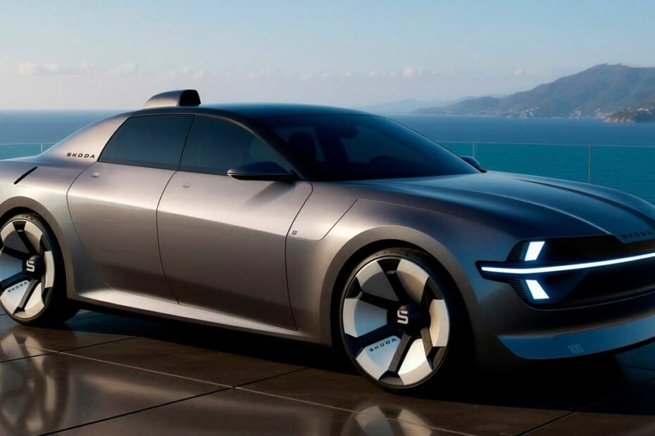 Estos bocetos del Skoda 100 Concept sacuden internet, el Superb entra en otra era y desearás que sea real