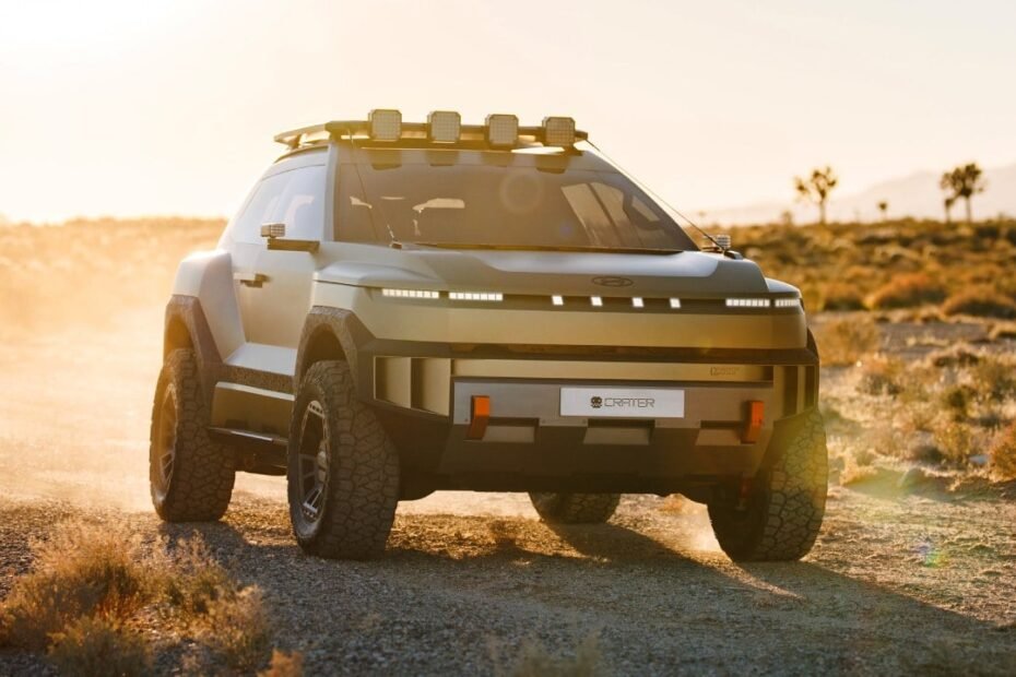 Hyundai rompe esquemas con el CRATER, su primer todoterreno 4x4 de verdad