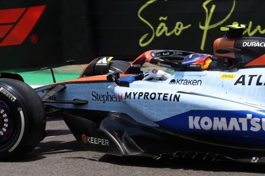 La calamitosa clasificación Sprint de Sainz en Interlagos: caos, tráfico y un error que lo dejó último