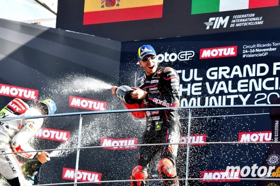 Moto GP Valencia 2025: Bezzecchi domina y Moreira es campeón de Moto 2