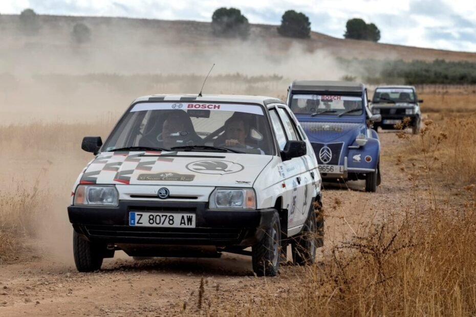 Participamos en el Spain Classic Raid con un Skoda Favorit de 1994