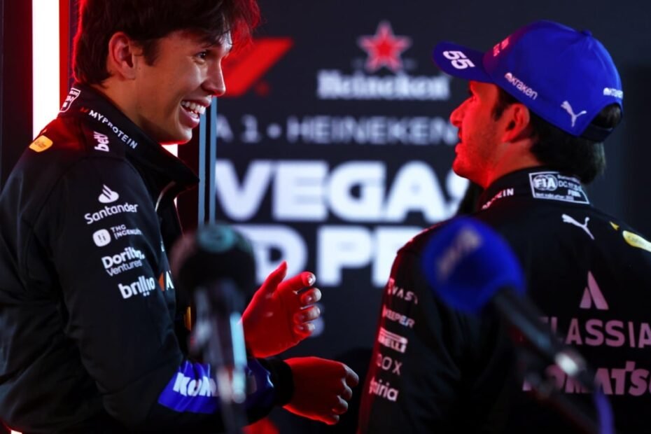 Sainz admite que lo tendrá difícil para continuar su remontada sobre Albon en Qatar