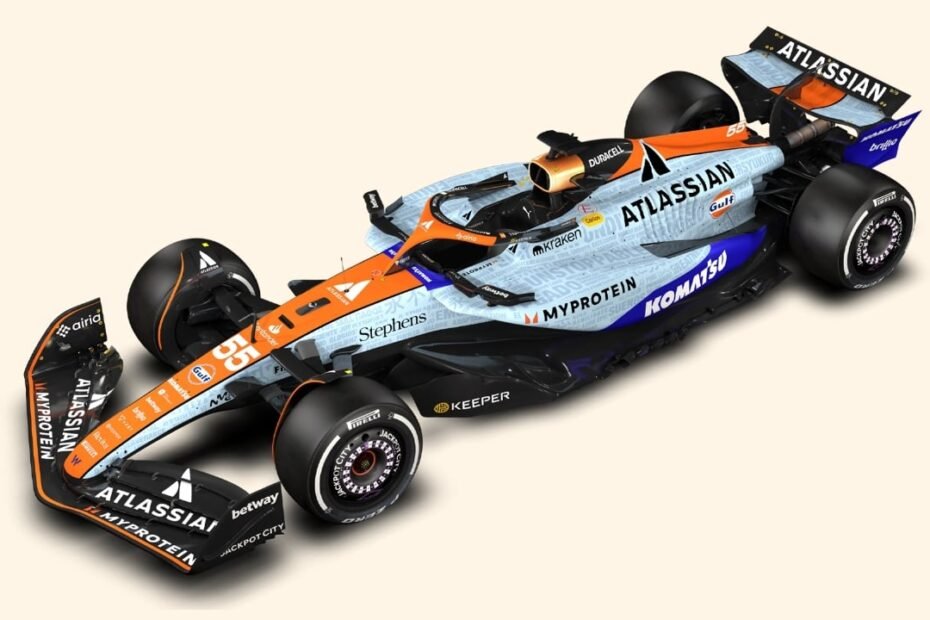 Williams ha querido homenajear a los aficionados, y lo ha hecho con la mejor decoración posible
