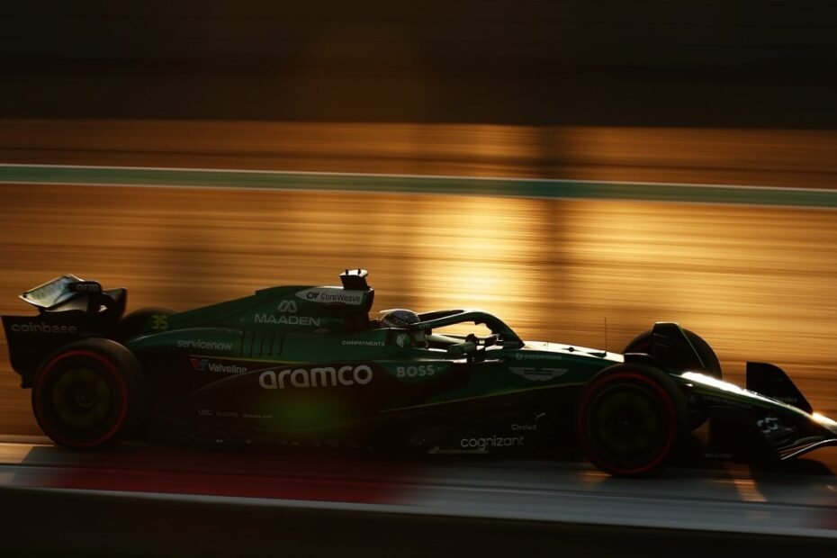Aston Martin termina la temporada liderando el test de Abu Dhabi con los neumáticos de 2026 como protagonistas