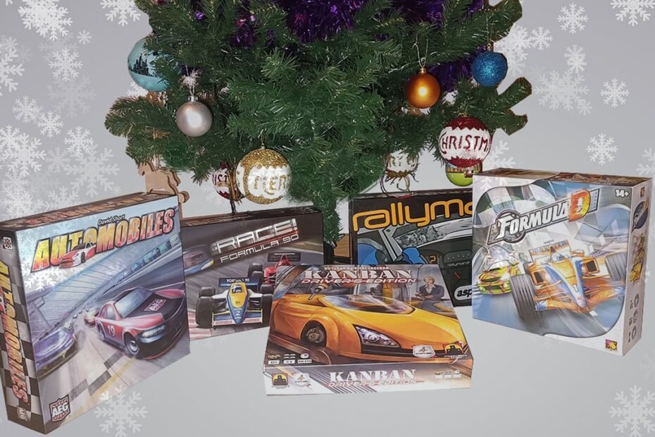 Cinco juegos de mesa sobre coches y carreras perfectos para regalar en Papá Noel o Reyes