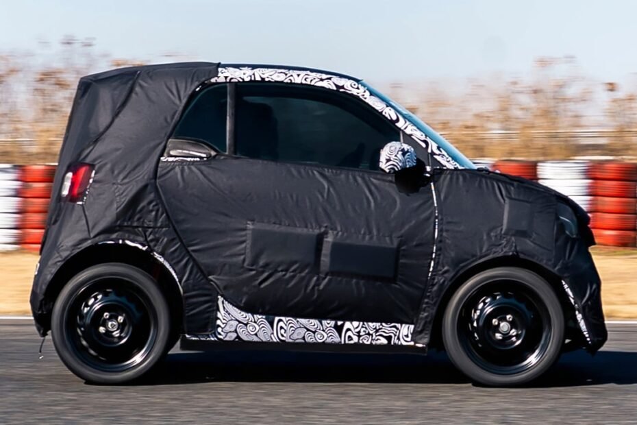 El nuevo smart #2 ya rueda, primeras fotos espía y secretos del microcoche eléctrico que Europa espera