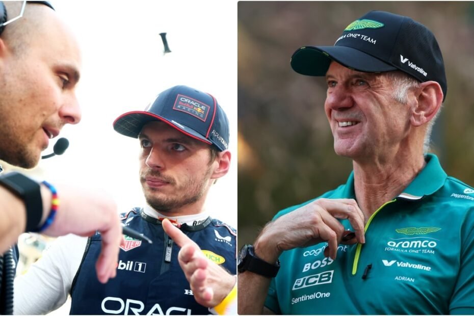 ¿Prepara Aston Martin un nuevo bombazo? Newey tienta a Lambiase, el ingeniero de Verstappen