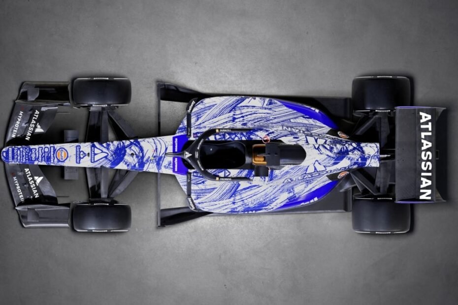 Williams F1 muestra su decoración para el test de Barcelona