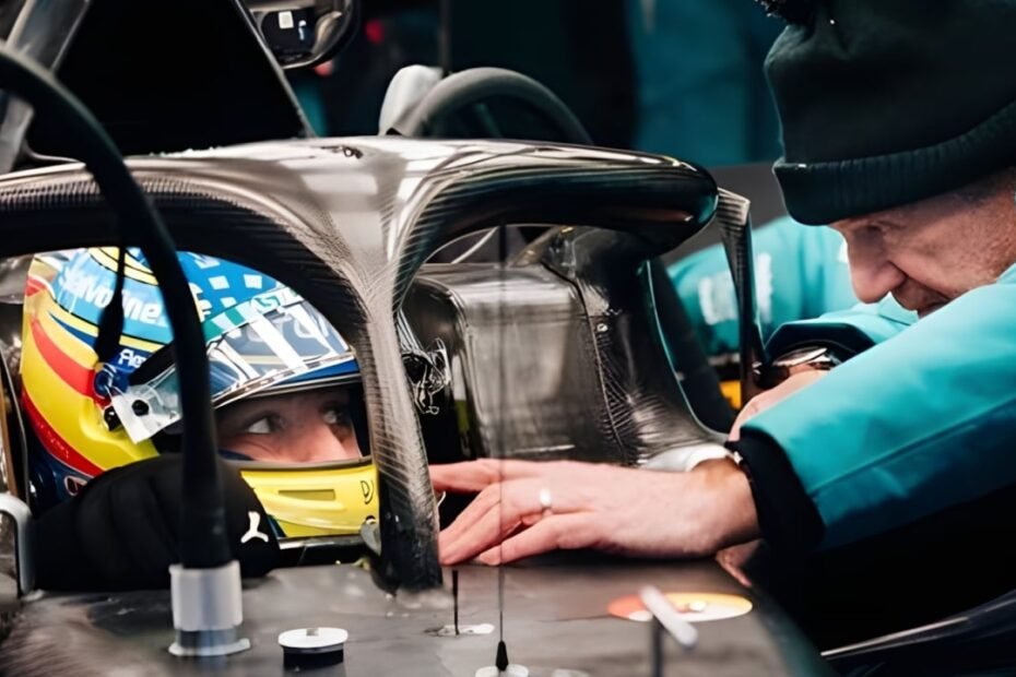 Alonso analiza su primera experiencia con el Aston Martin AMR26 y Newey como jefe: “Todos le miran a él, siempre tiene algo que enseñarnos”