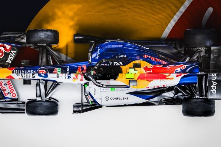 Arranca la era Ford en Detroit, así lucirán el Red Bull RB22 y el Racing Bulls VCARB03