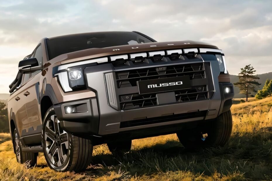 Este es el nuevo KGM Musso 2026, un pickup de diseño brutal por fuera y avanzada tecnología por dentro