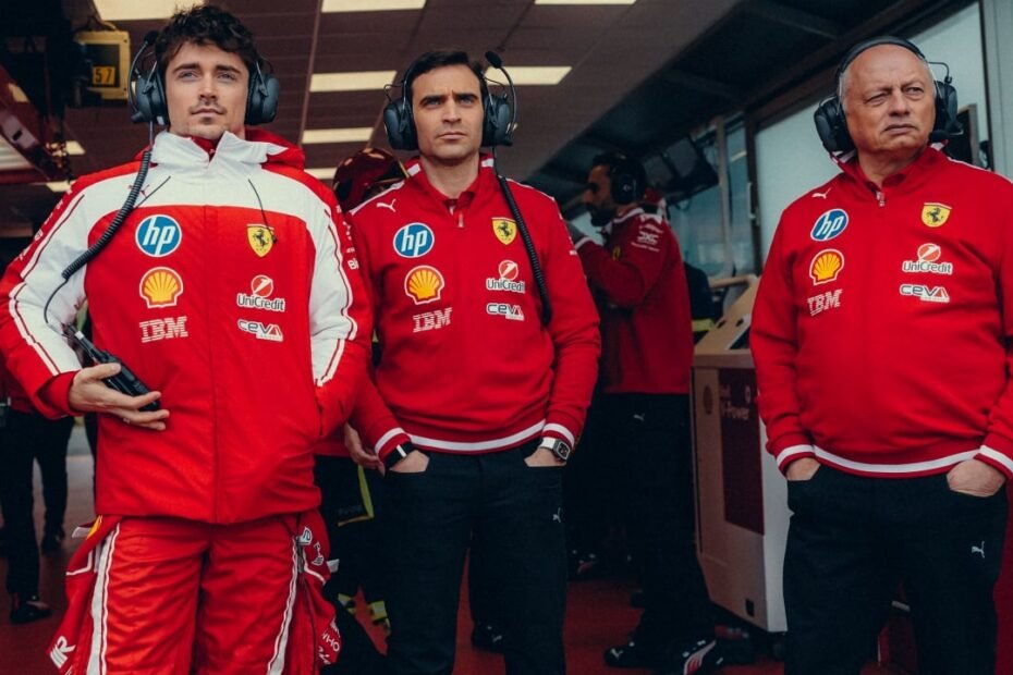 Ferrari también ‘se borra’ del primer día de test en Barcelona