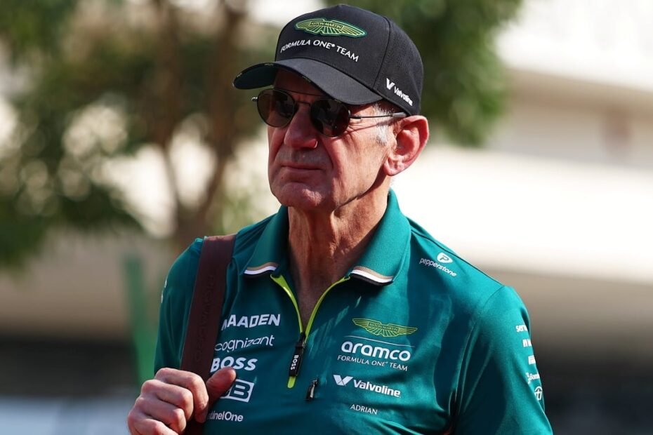 Newey va a por todas y no teme empezar tarde la pretemporada: el Aston Martin AMR26 sufre retrasos