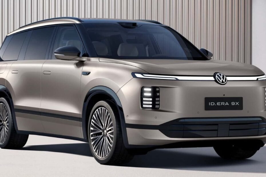 Volkswagen se sale del guion con el ID. Era 9X, un SUV más grande que un Audi Q7 que estrena su tecnología EREV