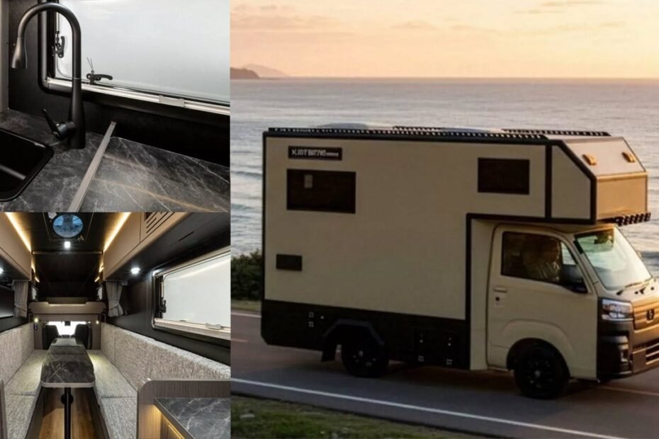 De mini kei truck a camper de lujo: el invento japonés que exprime cada centímetro