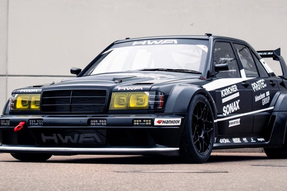 El Mercedes 190E Evo de HWA se desatará en un escenario perfecto: las 24 Horas de Nürburgring, ahora como HWA EVO.R