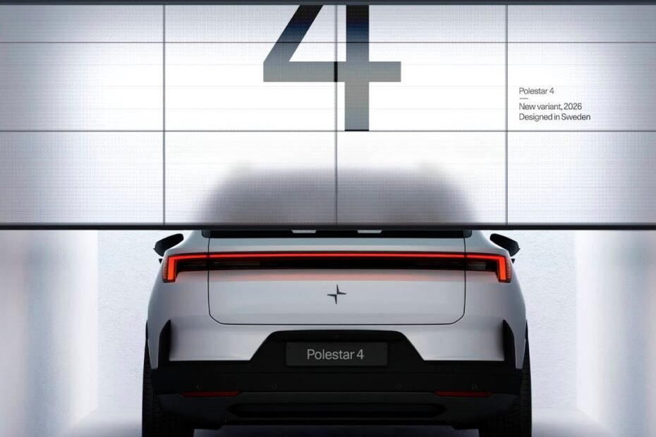 El Polestar 4 con cristal trasero, entre las novedades eléctricas de la marca sueca hasta 2028