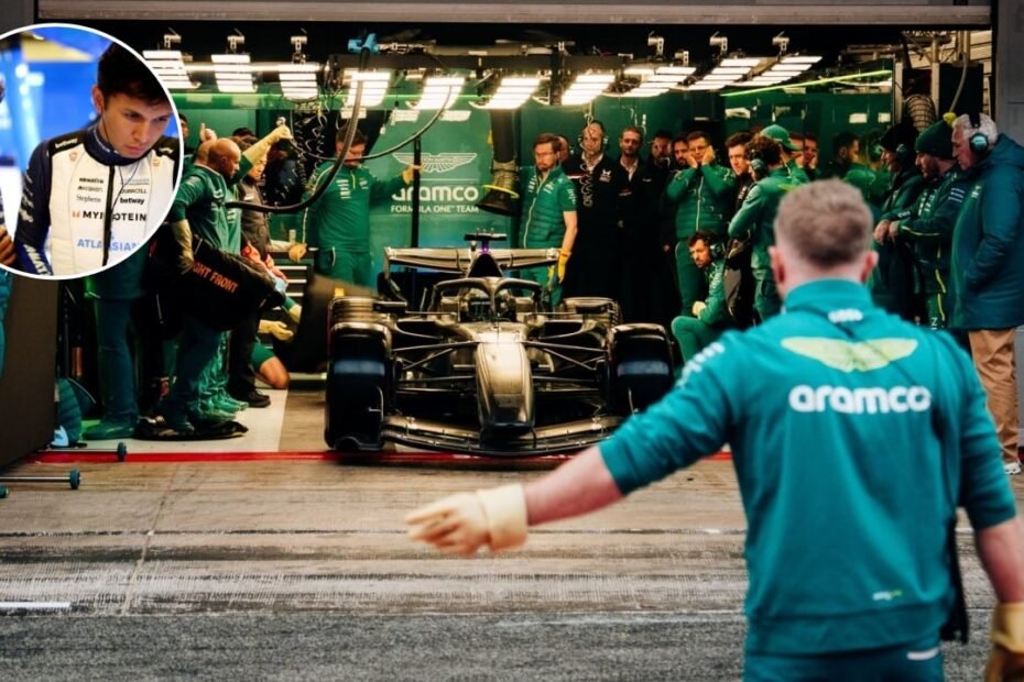 En Williams tampoco se explican el Aston Martin AMR26: “Hay cosas donde no deberían estar, pero Newey lo hace”