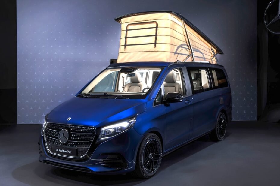 Mercedes presenta novedades en la Marco Polo 2026, más espacio, confort y lujo para la camper estrella