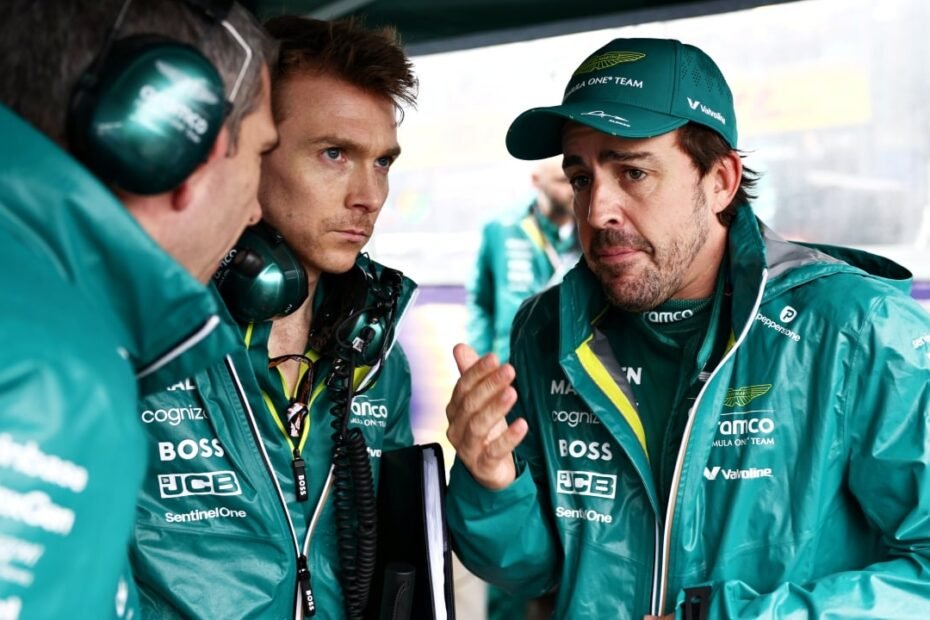 Newey sigue moviendo piezas en Aston Martin y los cambios ya tocan de lleno al equipo de ingeniería de Alonso