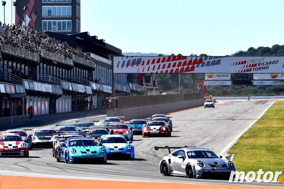 Porsche Sprint Challenge South Europe Valencia 2026, Milan Marczak logra doblete y liderato