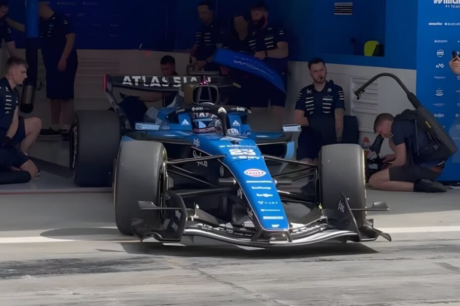 Sainz y Albon vuelven a subirse al Williams FW48 antes del test de Baréin