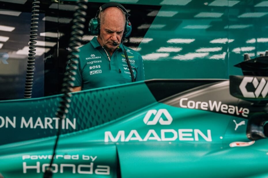 Se abre el grifo en Honda: filtraciones que no dejan bien ni a Newey ni a Aston Martin
