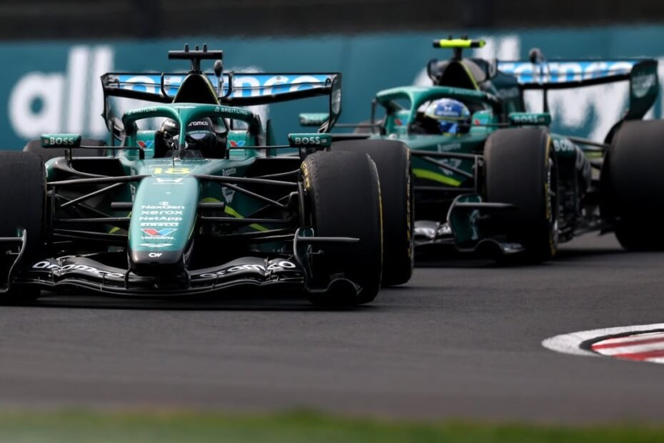 Alonso y Stroll organizaron su propia carrera para aprender sobre la gestión de la energía: “Por desgracia tuvo que abandonar”