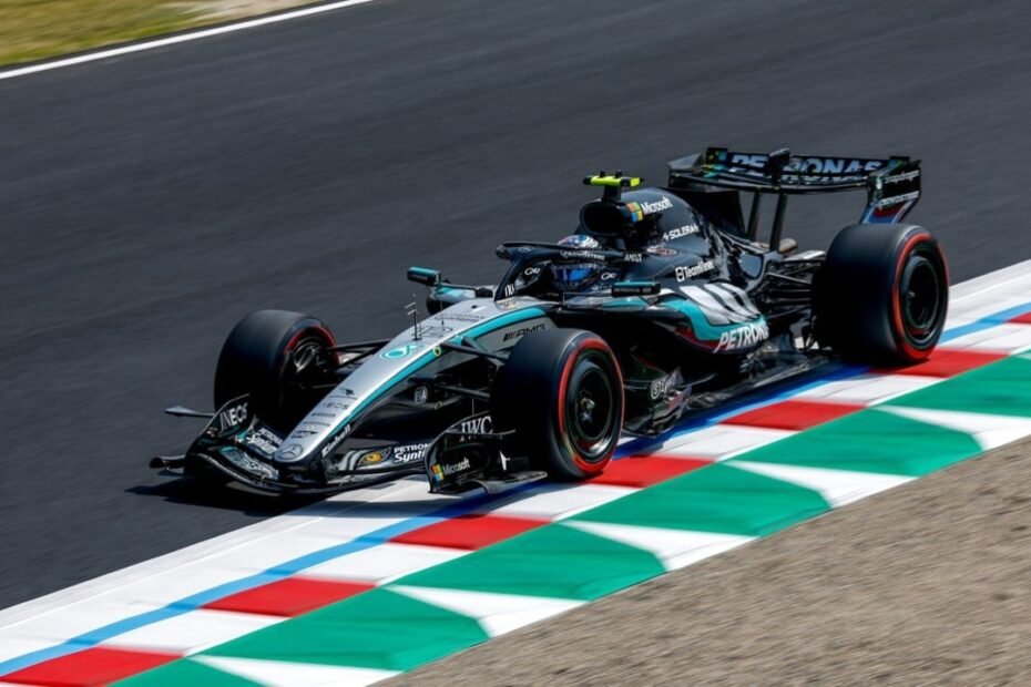 Antonelli aprovecha el regalo del Safety Car en Suzuka y es el nuevo líder