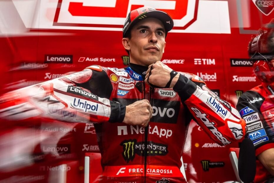 Ducati cifra la ganancia de Aprilia en hasta un segundo y lamenta el estado de forma de Márquez: “No está del todo bien”