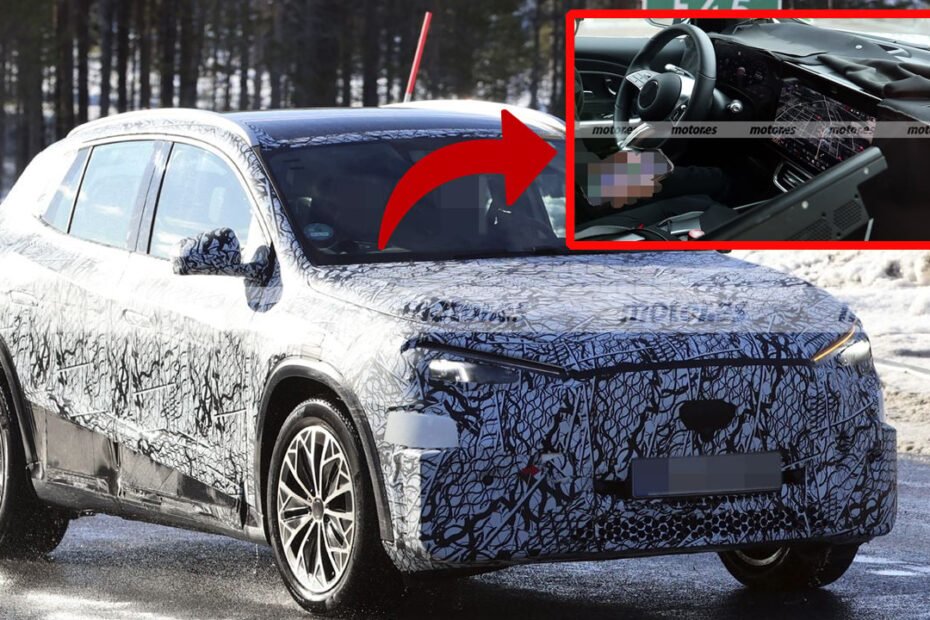 El esperado Mercedes GLA 2027 se deja ver por dentro y por fuera en sus últimas pruebas