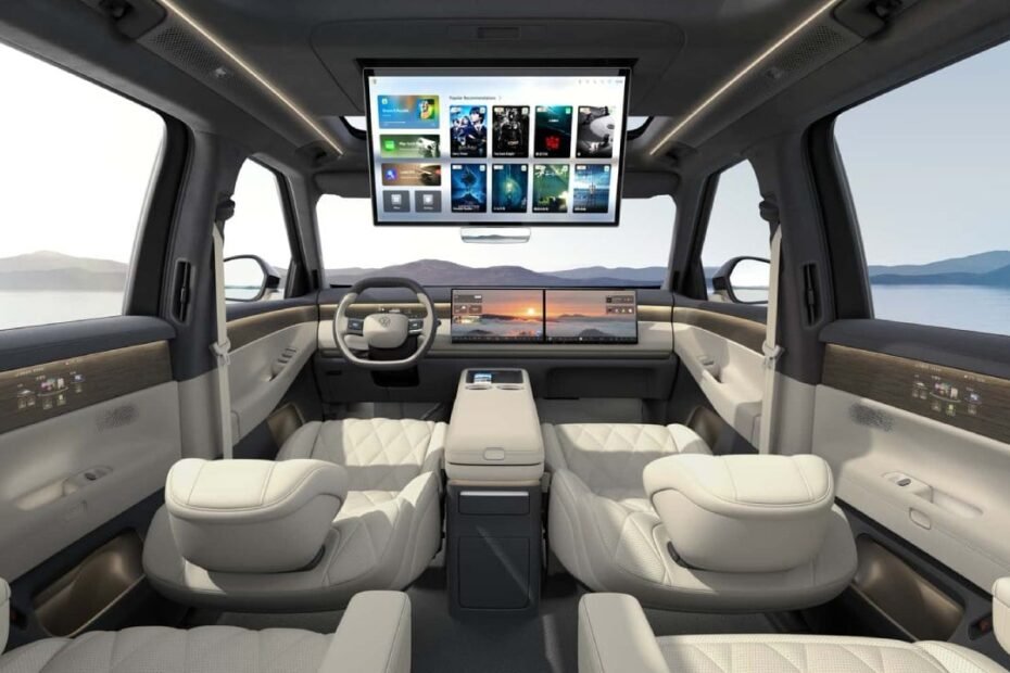 El interior del ID. Era 9X explica por qué Volkswagen “se ha vuelto loco”: su primer SUV EREV al detalle