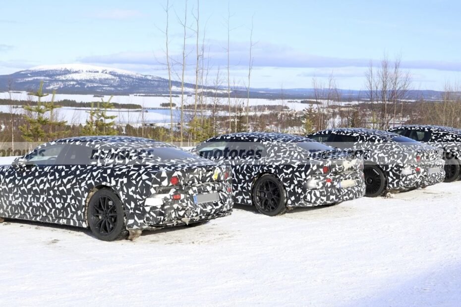 El nuevo Mercedes-AMG GT eléctrico de 1.360 CV ha sido cazado, sus frenos hablan por sí solos